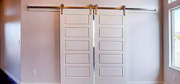 Glass Barn Door with Installation Hardware Kit Redland
